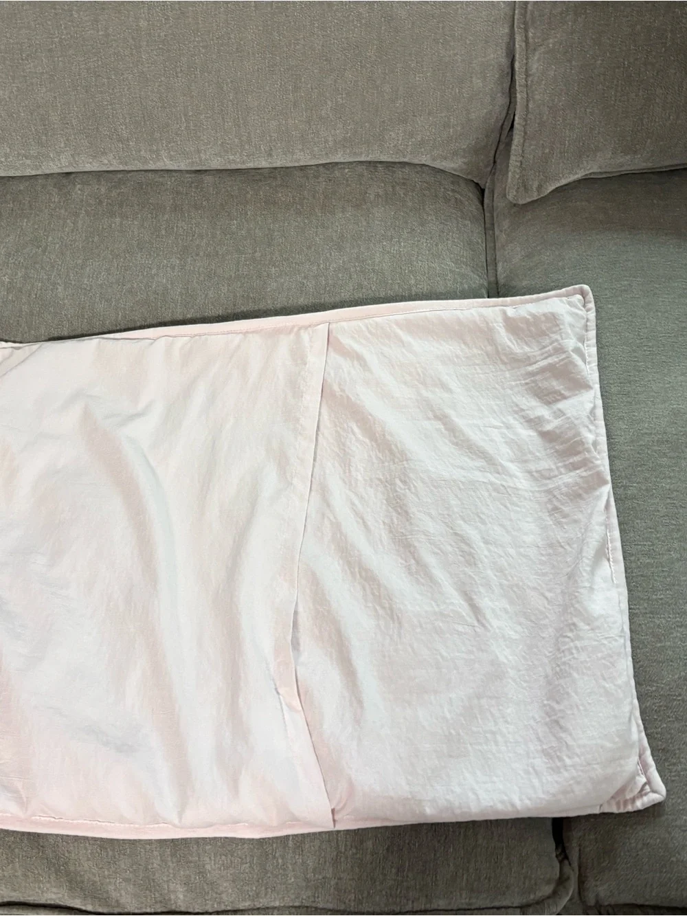 Pottery Barn Kids Casual Ruffle Pink Pillow Shams Set of 2 - Pillows not include